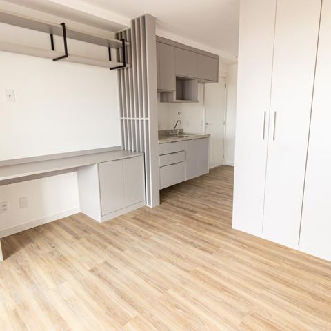 Apartamento à venda com 28m², 1 quarto e sem vaga Apartamento à venda com 28m², 1 quarto e sem vagaQuarto