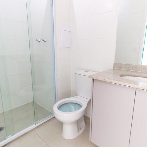 Apartamento à venda com 28m², 1 quarto e sem vaga Apartamento à venda com 28m², 1 quarto e sem vagaBanheiro