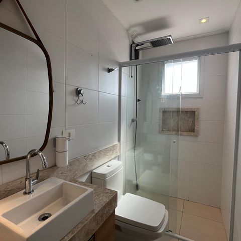 Apartamento para alugar com 95m², 2 quartos e 1 vaga Apartamento para alugar com 95m², 2 quartos e 1 vagaBanheiro Social