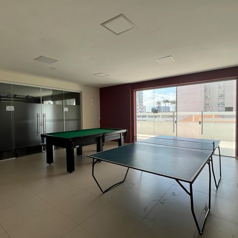 Apartamento para alugar com 95m², 2 quartos e 1 vaga Apartamento para alugar com 95m², 2 quartos e 1 vagaÁrea comum - Salão de Jogos