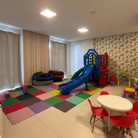 Apartamento para alugar com 95m², 2 quartos e 1 vaga Apartamento para alugar com 95m², 2 quartos e 1 vagaÁrea comum - Brinquedoteca