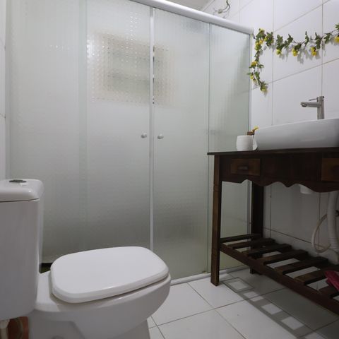 Casa para alugar com 130m², 4 quartos e 2 vagasBanheiro 1