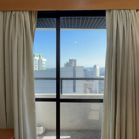 Studio para alugar com 32m², 1 quarto e sem vagaVaranda