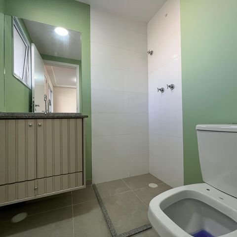 Apartamento à venda com 33m², 1 quarto e sem vaga Apartamento à venda com 33m², 1 quarto e sem vagaBanheiro