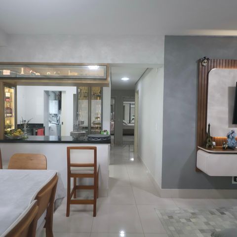 Apartamento para alugar com 110m², 3 quartos e 2 vagasSala