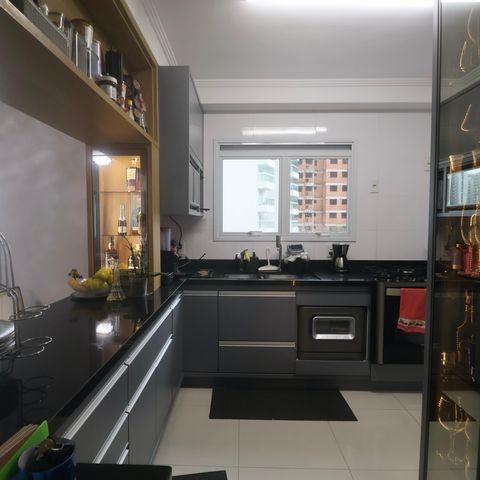 Apartamento para alugar com 110m², 3 quartos e 2 vagasCozinha