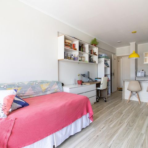 Studio à venda com 38m², 1 quarto e 1 vaga