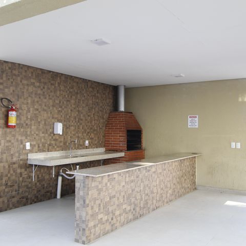 Apartamento à venda com 40m², 2 quartos e 1 vagaÁrea comum - Churrasqueira