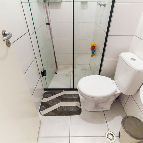 Apartamento à venda com 45m², 2 quartos e sem vagaBanheiro Social