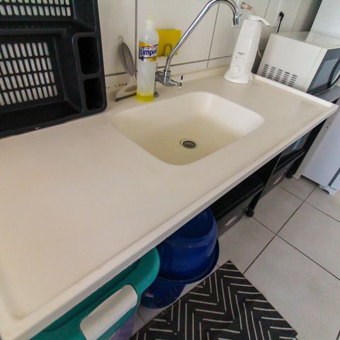 Apartamento à venda com 45m², 2 quartos e sem vagaCozinha e Área de Serviço