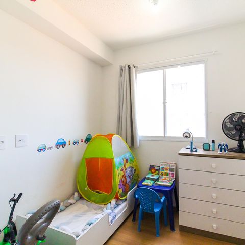 Apartamento à venda com 45m², 2 quartos e sem vagaQuarto 1