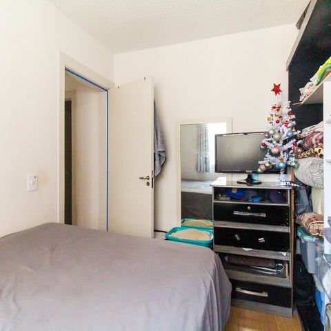 Apartamento à venda com 45m², 2 quartos e sem vagaQuarto 2