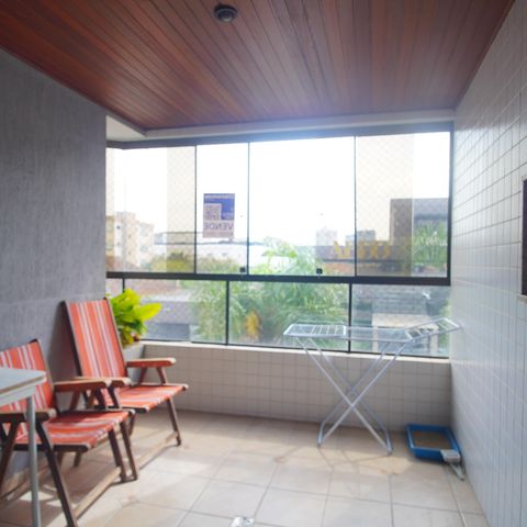 Apartamento à venda com 116m², 3 quartos e 2 vagasVaranda da Sala