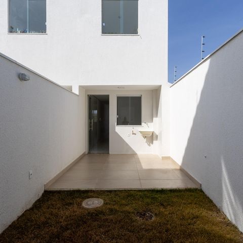 Casa à venda com 90m², 2 quartos e 2 vagasÁrea de Serviço