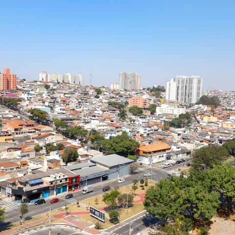 Apartamento à venda com 32m², 1 quarto e 1 vaga Apartamento à venda com 32m², 1 quarto e 1 vagaVista da Sacada