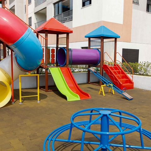 Apartamento à venda com 32m², 1 quarto e 1 vaga Apartamento à venda com 32m², 1 quarto e 1 vagaÁrea comum - Playground