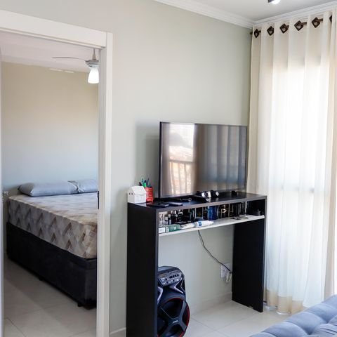 Apartamento à venda com 32m², 1 quarto e 1 vaga Apartamento à venda com 32m², 1 quarto e 1 vagaSala