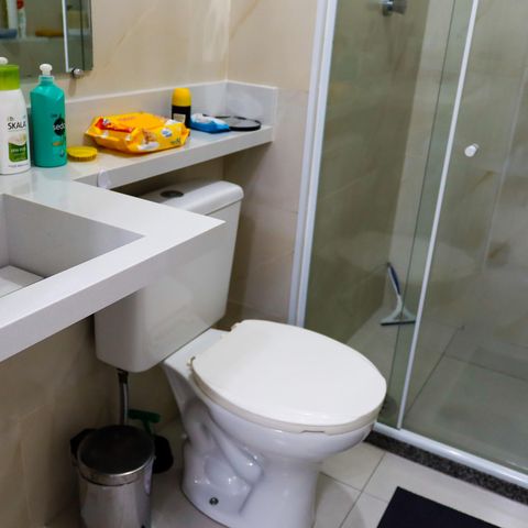 Apartamento à venda com 32m², 1 quarto e 1 vaga Apartamento à venda com 32m², 1 quarto e 1 vagaBanheiro