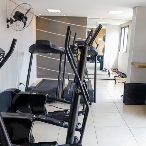 Apartamento à venda com 32m², 1 quarto e 1 vaga Apartamento à venda com 32m², 1 quarto e 1 vagaÁrea comum - Academia