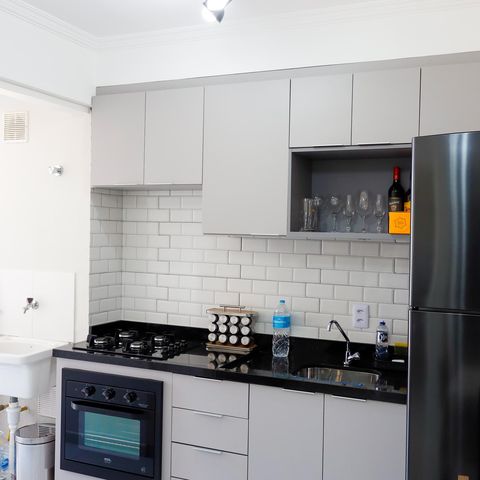 Apartamento à venda com 32m², 1 quarto e 1 vaga Apartamento à venda com 32m², 1 quarto e 1 vagaCozinha