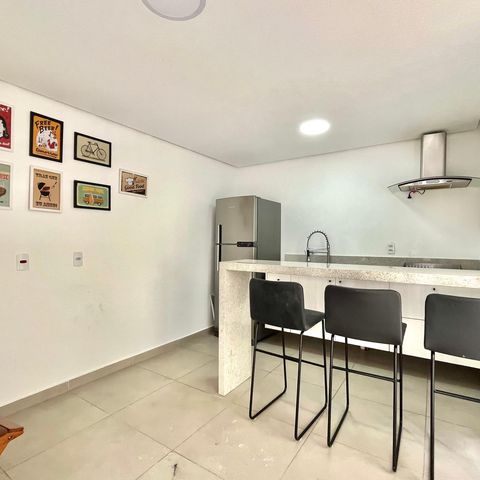 Apartamento à venda com 40m², 2 quartos e 1 vaga Apartamento à venda com 40m², 2 quartos e 1 vagaÁrea comum - Churrasqueira