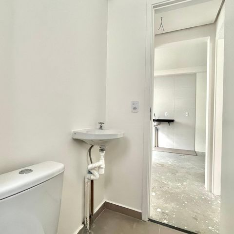 Apartamento à venda com 40m², 2 quartos e 1 vaga Apartamento à venda com 40m², 2 quartos e 1 vagaBanheiro