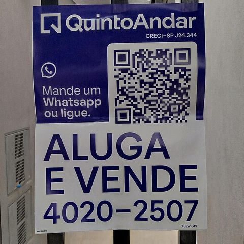 Apartamento à venda com 38m², 2 quartos e sem vaga Apartamento à venda com 38m², 2 quartos e sem vagaPlaca