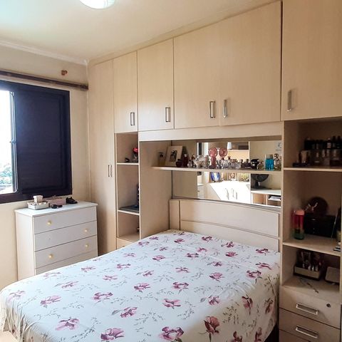 Apartamento à venda com 59m², 2 quartos e 2 vagas Apartamento à venda com 59m², 2 quartos e 2 vagasQuarto 1