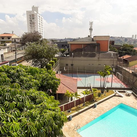 Apartamento à venda com 59m², 2 quartos e 2 vagas Apartamento à venda com 59m², 2 quartos e 2 vagasVista do Quarto 2
