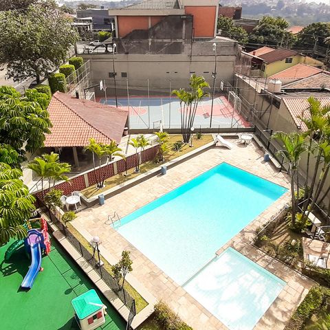 Apartamento à venda com 59m², 2 quartos e 2 vagas Apartamento à venda com 59m², 2 quartos e 2 vagasVista do Quarto 1
