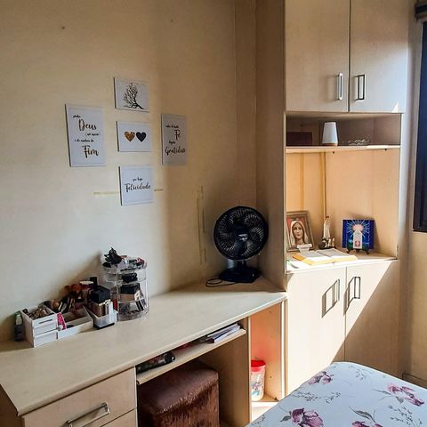 Apartamento à venda com 59m², 2 quartos e 2 vagas Apartamento à venda com 59m², 2 quartos e 2 vagasQuarto 1