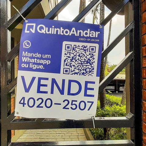 Apartamento à venda com 59m², 2 quartos e 2 vagas Apartamento à venda com 59m², 2 quartos e 2 vagasPlaca