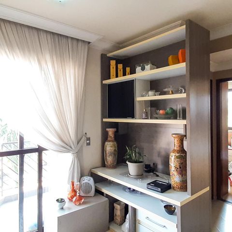 Apartamento à venda com 59m², 2 quartos e 2 vagas Apartamento à venda com 59m², 2 quartos e 2 vagasSala de Estar