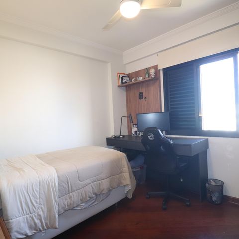 Apartamento à venda com 96m², 3 quartos e 3 vagasQuarto 2