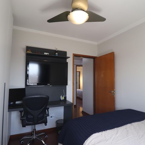 Apartamento à venda com 96m², 3 quartos e 3 vagasQuarto 1