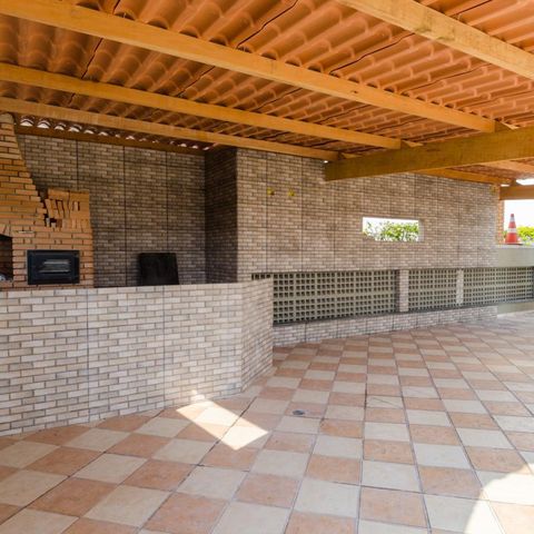 Apartamento à venda com 96m², 3 quartos e 3 vagas Apartamento à venda com 96m², 3 quartos e 3 vagasÁrea comum - Churrasqueira