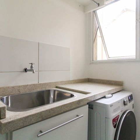 Apartamento para alugar com 49m², 2 quartos e 1 vagaCozinha e Área de Serviço