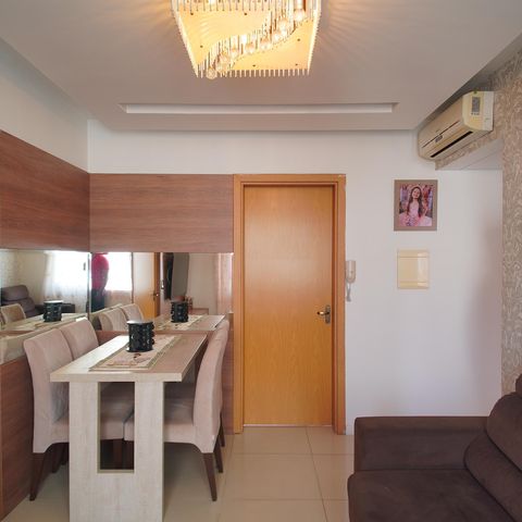 Apartamento para alugar com 68m², 2 quartos e 2 vagasSala