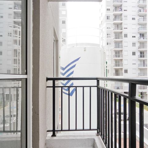 Apartamento à venda com 39m², 2 quartos e sem vaga Apartamento à venda com 39m², 2 quartos e sem vagaVaranda
