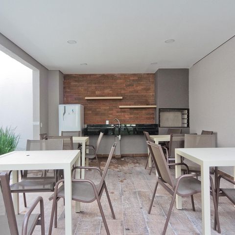 Apartamento à venda com 39m², 2 quartos e sem vaga Apartamento à venda com 39m², 2 quartos e sem vagaÁrea comum - Churrasqueira