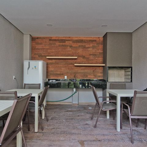 Apartamento à venda com 39m², 2 quartos e sem vaga Apartamento à venda com 39m², 2 quartos e sem vagaÁrea comum - Churrasqueira