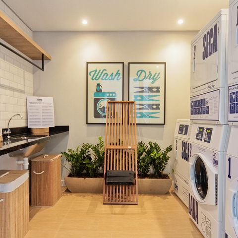 Apartamento à venda com 39m², 2 quartos e sem vaga Apartamento à venda com 39m², 2 quartos e sem vagaLavanderia