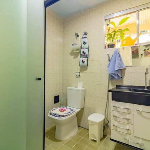 Apartamento à venda com 75m², 3 quartos e sem vagaBanheiro