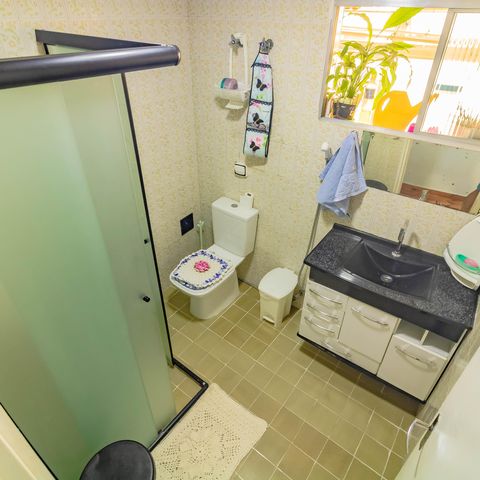 Apartamento à venda com 75m², 3 quartos e sem vagaBanheiro