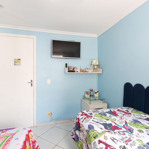 Apartamento à venda com 96m², 3 quartos e 1 vaga Apartamento à venda com 96m², 3 quartos e 1 vagaQuarto 2