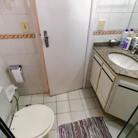 Apartamento à venda com 92m², 3 quartos e 2 vagas Apartamento à venda com 92m², 3 quartos e 2 vagasBanheiro da Suíte