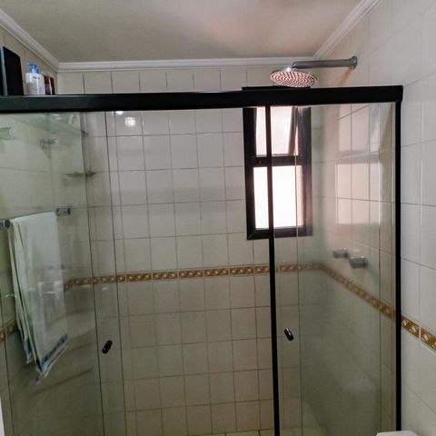 Apartamento à venda com 92m², 3 quartos e 2 vagas Apartamento à venda com 92m², 3 quartos e 2 vagasBanheiro da Suíte