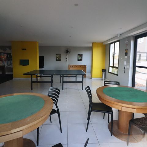 Apartamento à venda com 35m², 1 quarto e 1 vagaÁrea comum - Sala de jogos