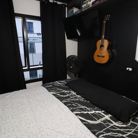 Apartamento à venda com 35m², 1 quarto e 1 vagaQuarto