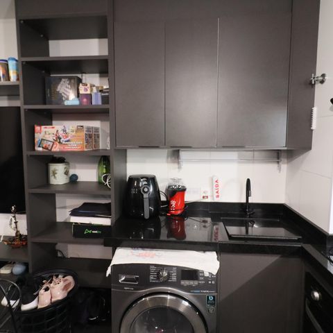 Apartamento à venda com 35m², 1 quarto e 1 vagaCozinha e Área de Serviço